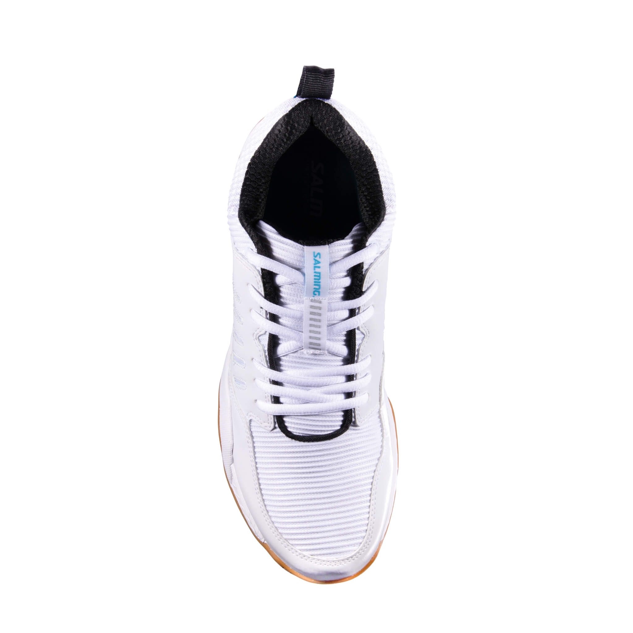 Salming Innebandyskor Rival 2 White/Black/Cyan-Innebandy24