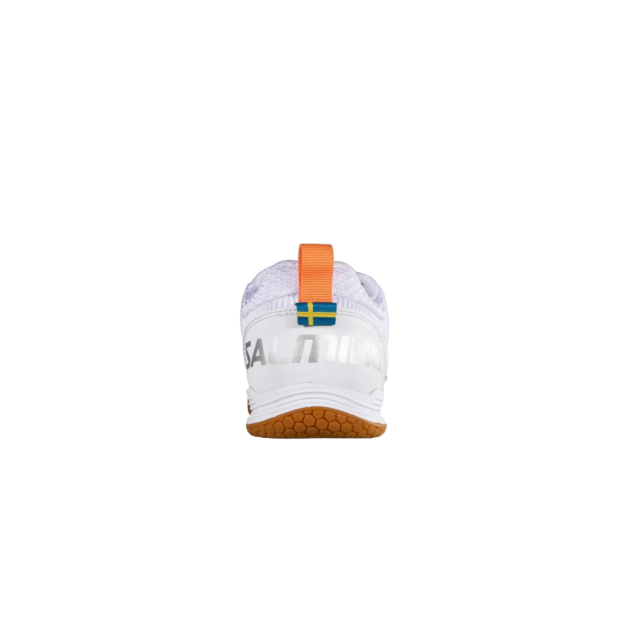 Salming Innebandyskor Rival 2 JR White/Nectarine-Innebandy24