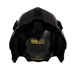 Unihoc Målvaktshjälm ALPHA PRIME Evolab Black/Gold-Innebandy24