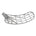 Unihoc Innebandyblad UNILITE (PE) Ice Grey-Innebandy24