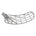 Unihoc Innebandyblad UNILITE (PP-TI) Ice Grey-Innebandy24
