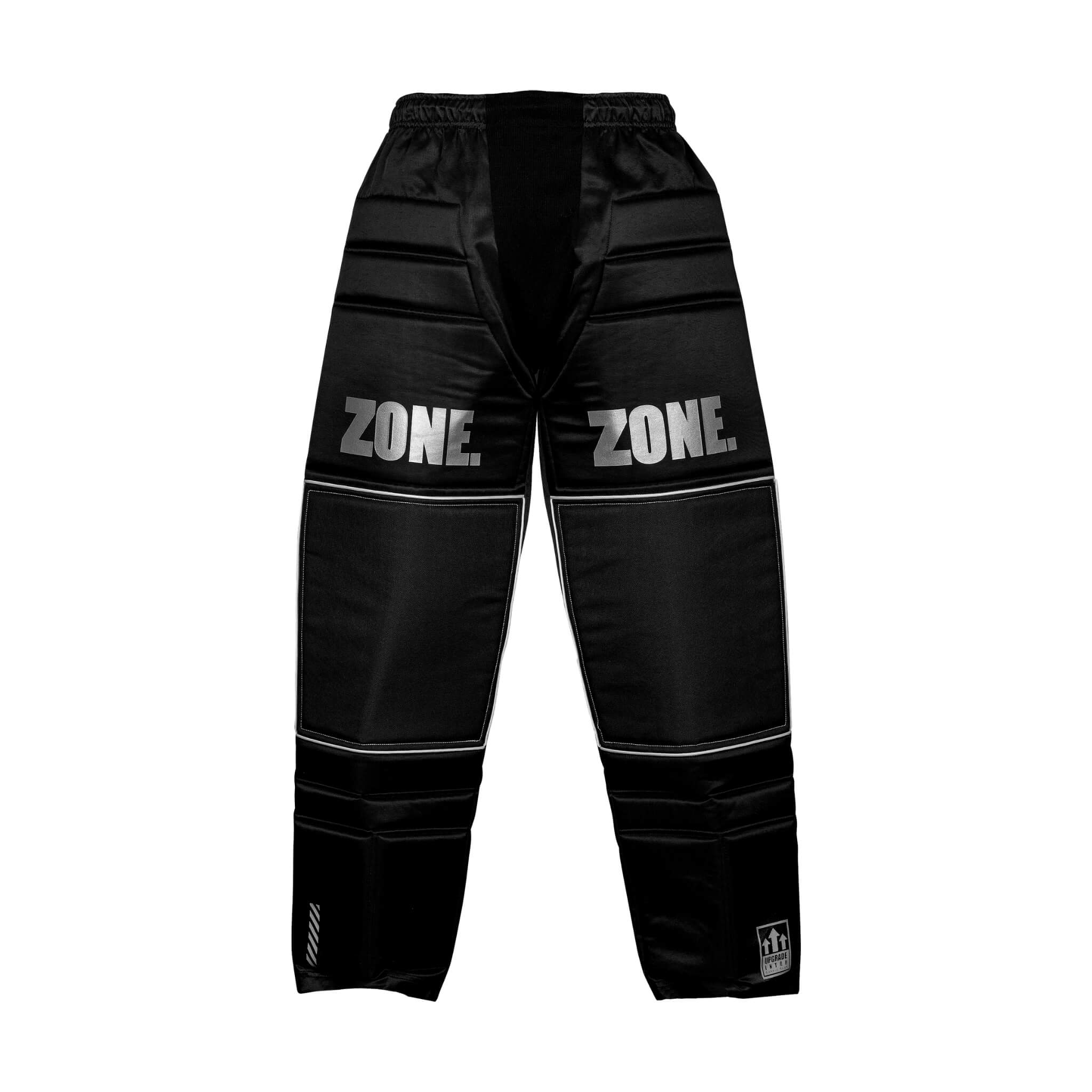 Zone Målvaktsbyxor INTRO Kids Black/Silver-Innebandy24