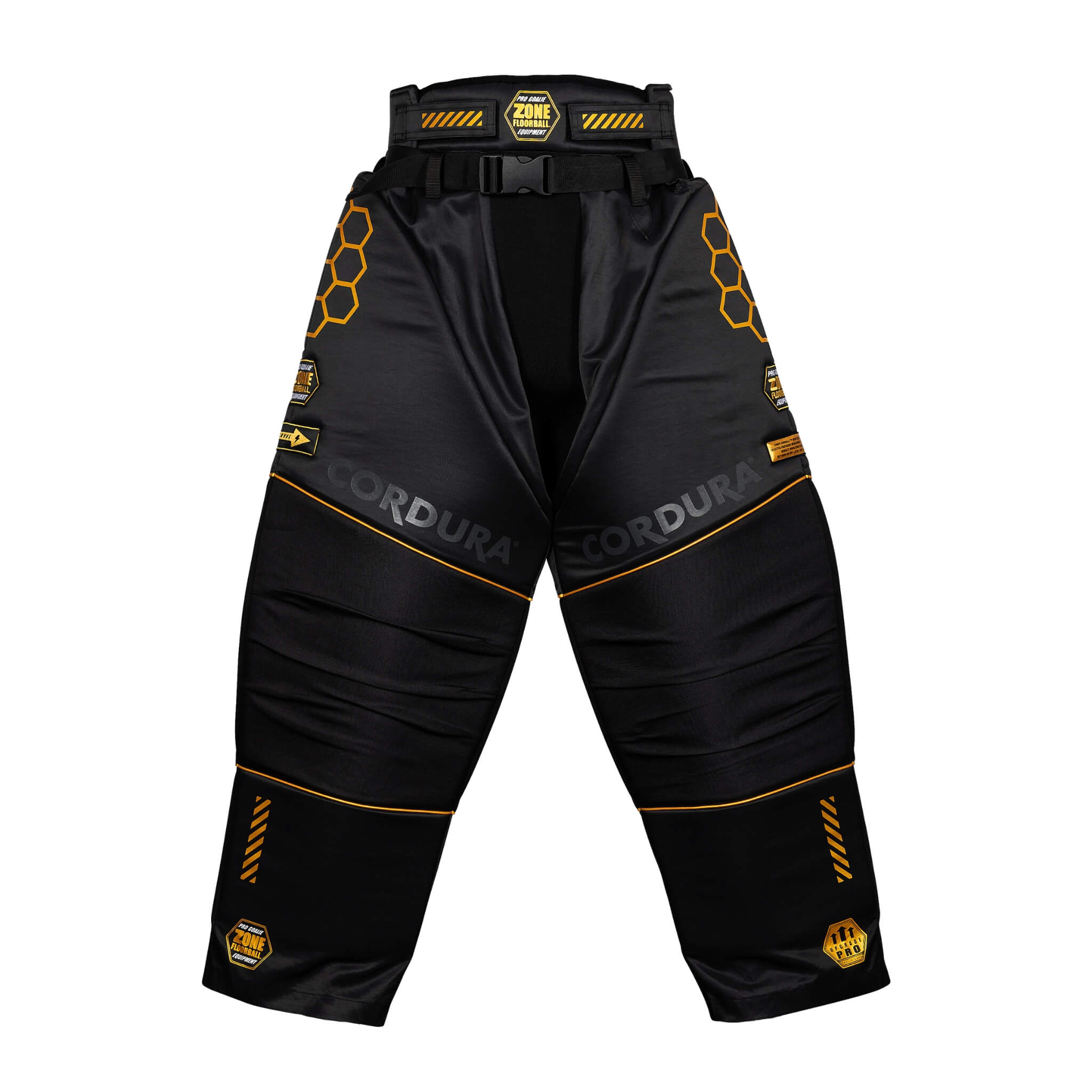 Zone Målvaktsbyxa PRO3 Superwide Black/Gold-Innebandy24
