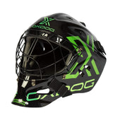 Oxdog Goalie Helmet XGUARD SR Black/Green