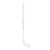 Fat Pipe Floorball Stick Fast 29 Thin SILK Diamond White