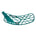 Oxdog Innebandyblad FSL PP Carbon (MBC2) Turquiose - Innebandy24