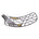 Oxdog Innebandyblad FSL PP Carbon (MBC2) Smoke Grey/Gold-Innebandy24