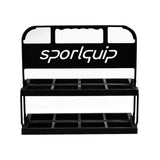 SportQuip Flaskställ fällbart 8 flaskor svart-Innebandy24