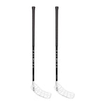 Salming Innebandyklubba Raptor RUSH 32 Black/White 2-pack-Innebandy24