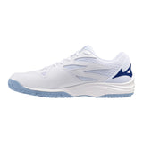 Mizuno Innebandyskor Thunder Blade Z White/Bellwether Blue/Bel Air Blue-Innebandy24
