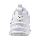 Mizuno Floorball Shoes WAVE Stealth Neo 2 White/Black/Frozen Emerald