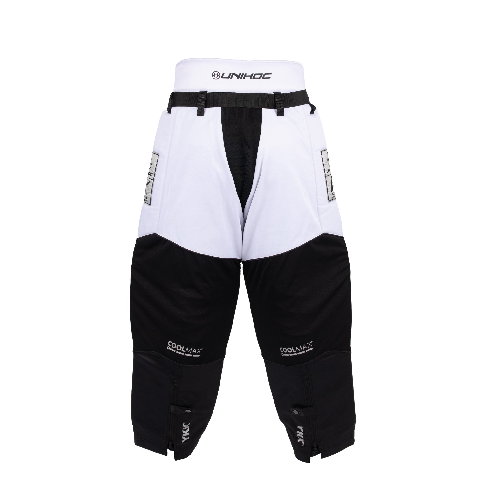 Unihoc Målvaktsbyxa ALPHA White/Black-Innebandy24