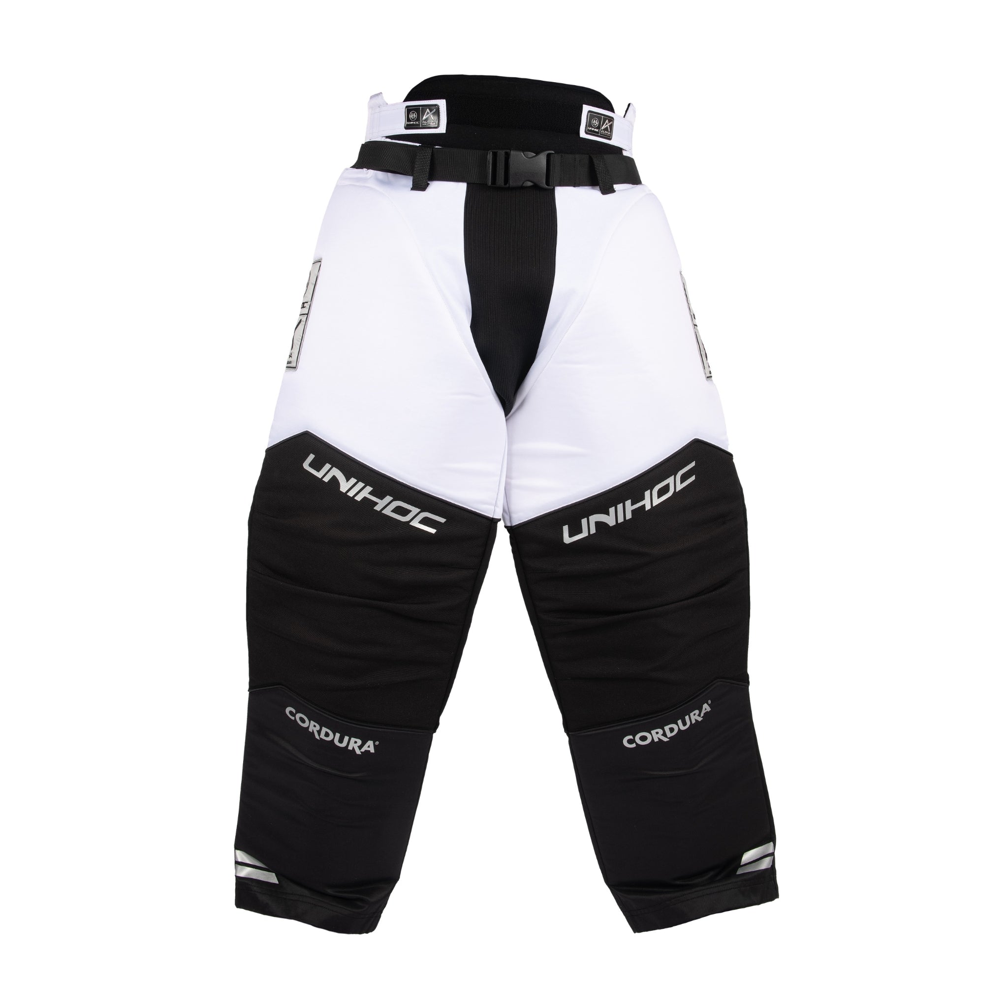Unihoc Målvaktsbyxa ALPHA White/Black-Innebandy24