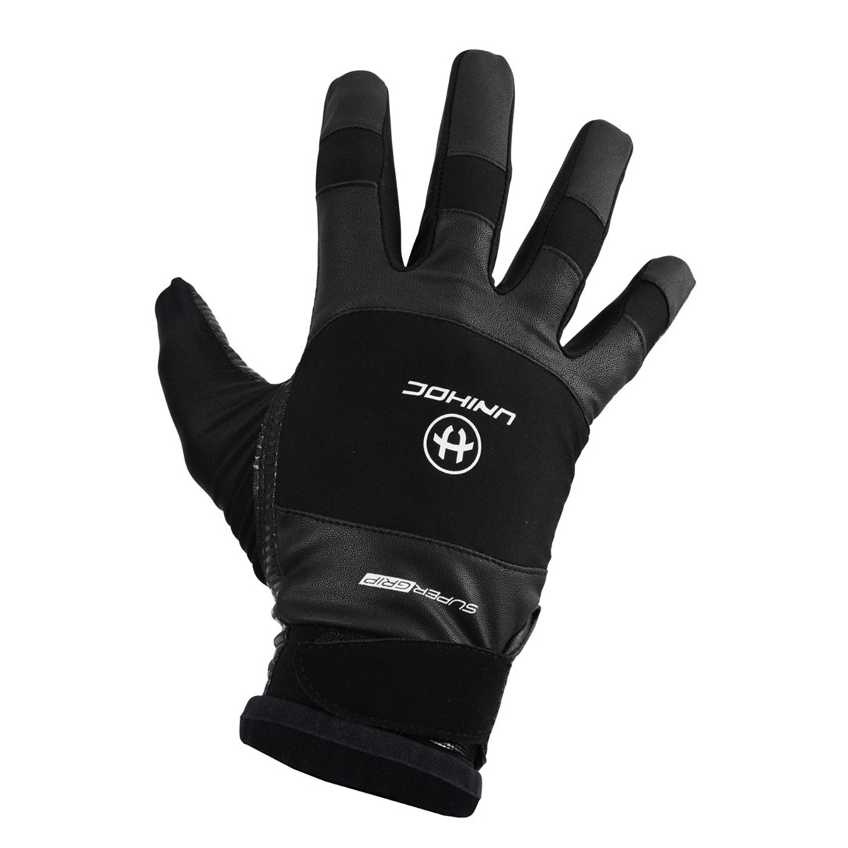 Unihoc Målvaktshandskar SUPERGRIP Black-Innebandy24
