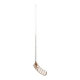 Salming Innebandyklubba Q-SERIES Carbon Pro 2.0 RD 27 TRIDENT White/Champagne