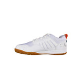 Salming Floorball Shoes Rival 2 JR White/Nectarine