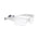 Fat Pipe Innebandyglasögon Set JR White, Vit junior innebandyglasögon från Fat Pipe