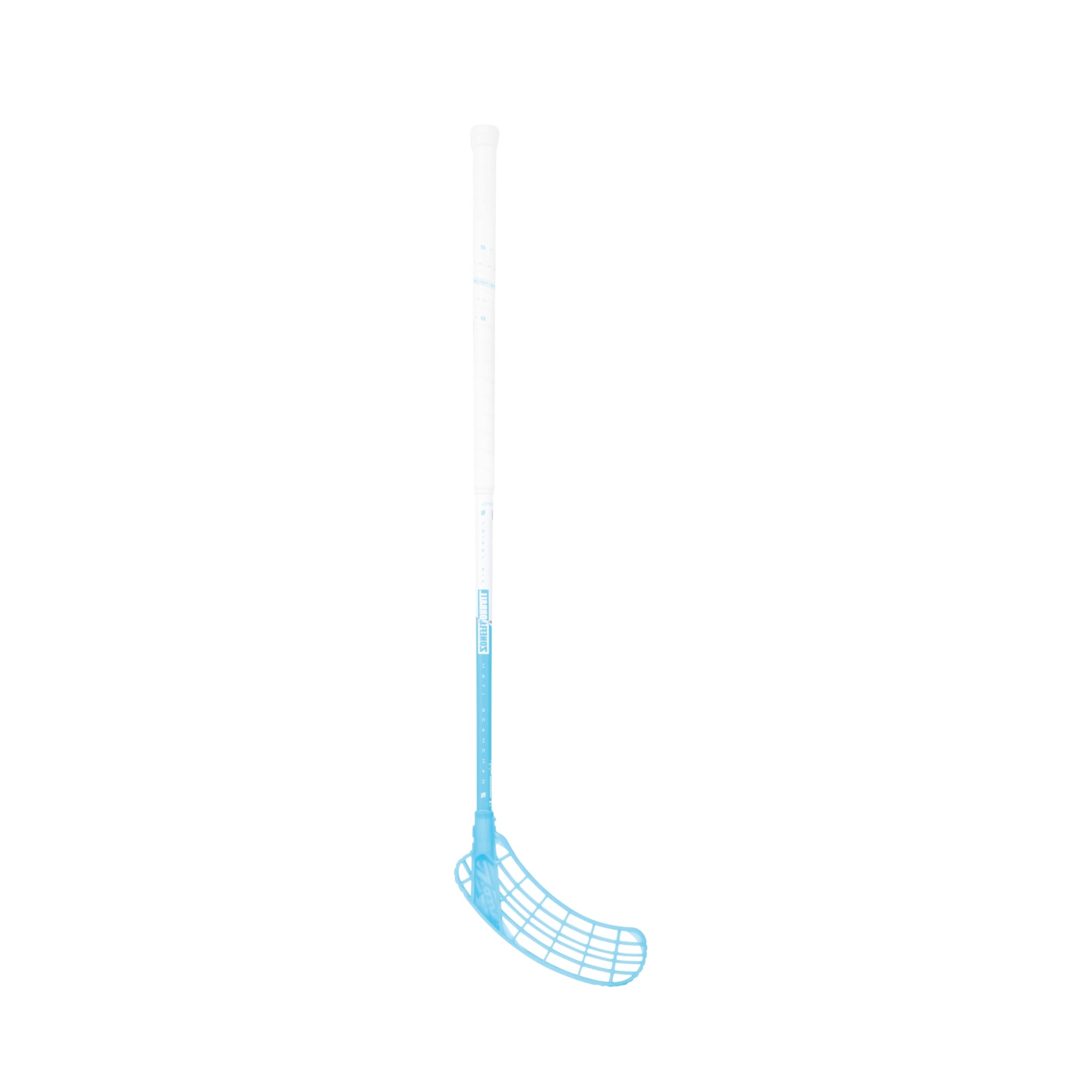 Zone Innebandyklubba ZUPER AIR Light 31 White/Ice Blue, Vit/Blå innebandyklubba från Zone