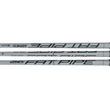 Fat Pipe Floorball Stick COMET Raw 27 Silver/Black