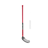 Unihoc Set FIGHTER - 12 Innebandyklubbor (87cm) + 6 Innebandybollar