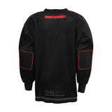 Zone Goalkeeper Kit SR: Jersey, Pants, and Helmet PRO Black/Red