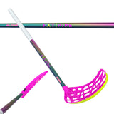 Fat Pipe Floorball Stick Slicks 27 CTRL FH2 Le Pink/Lemon Yellow