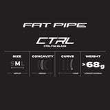 Fat Pipe Floorball Blade CTRL (PPB) FH2 Bombay Blue
