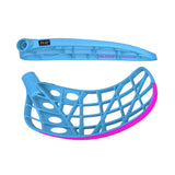 Fat Pipe Floorball Blade CTRL Slicks (PPB) Baby Blue / (PE) Le Pink FH2