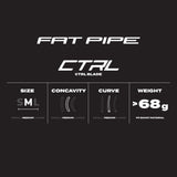 Fat Pipe Floorball Blade CTRL (PPB) Chic Orange
