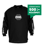 Zone Goalie Shirt UPPGRADE PRO4 Superwide Black/Silver