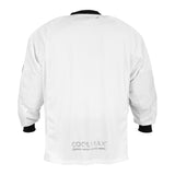 Zone Goalie Shirt UPPGRADE PRO4 Superwide White/Silver