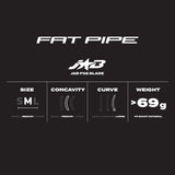 Fat Pipe Floorball Blade JAB (PPB) FH2 Le Pink