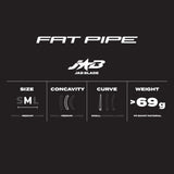 Fat Pipe Floorball Blade JAB (PPB) Almost Red