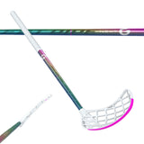 Fat Pipe Floorball Stick NEXT-G 27 SILK SLICKS Mix/White