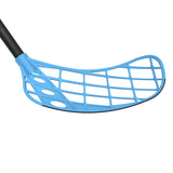 Fat Pipe Floorball Stick RAW Low Kick 27 SILK SLICKS Black/Blue
