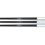 Fat Pipe Floorball Stick RAW Thin 32 SILK SLICKS Black/Red