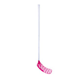 Salming Floorball Stick Flow Powerlite Aero 27 White/Magenta