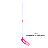 Salming Floorball Stick Q1 BioPower Powerlite Aero 27 White/Coral