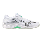 Mizuno Floorball Shoes Thunder Blade Z White/Black/Frozen Emerald