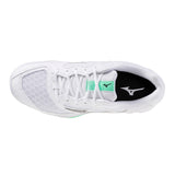 Mizuno Innebandyskor WAVE Phantom 3 White/Black/Frozen Emerald
