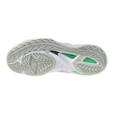 Mizuno Floorball Shoes WAVE Mirage 5 White/Black/Frozen Emerald