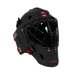 Zone Goalie Helmet PRO Cat Eye Cage Black/Red