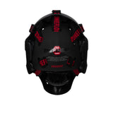 Zone Goalie Helmet PRO Cat Eye Cage Black/Red