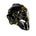 Zone Målvaktshjälm UPGRADE PRO Cat Eye Cage Black/Gold-Innebandy24