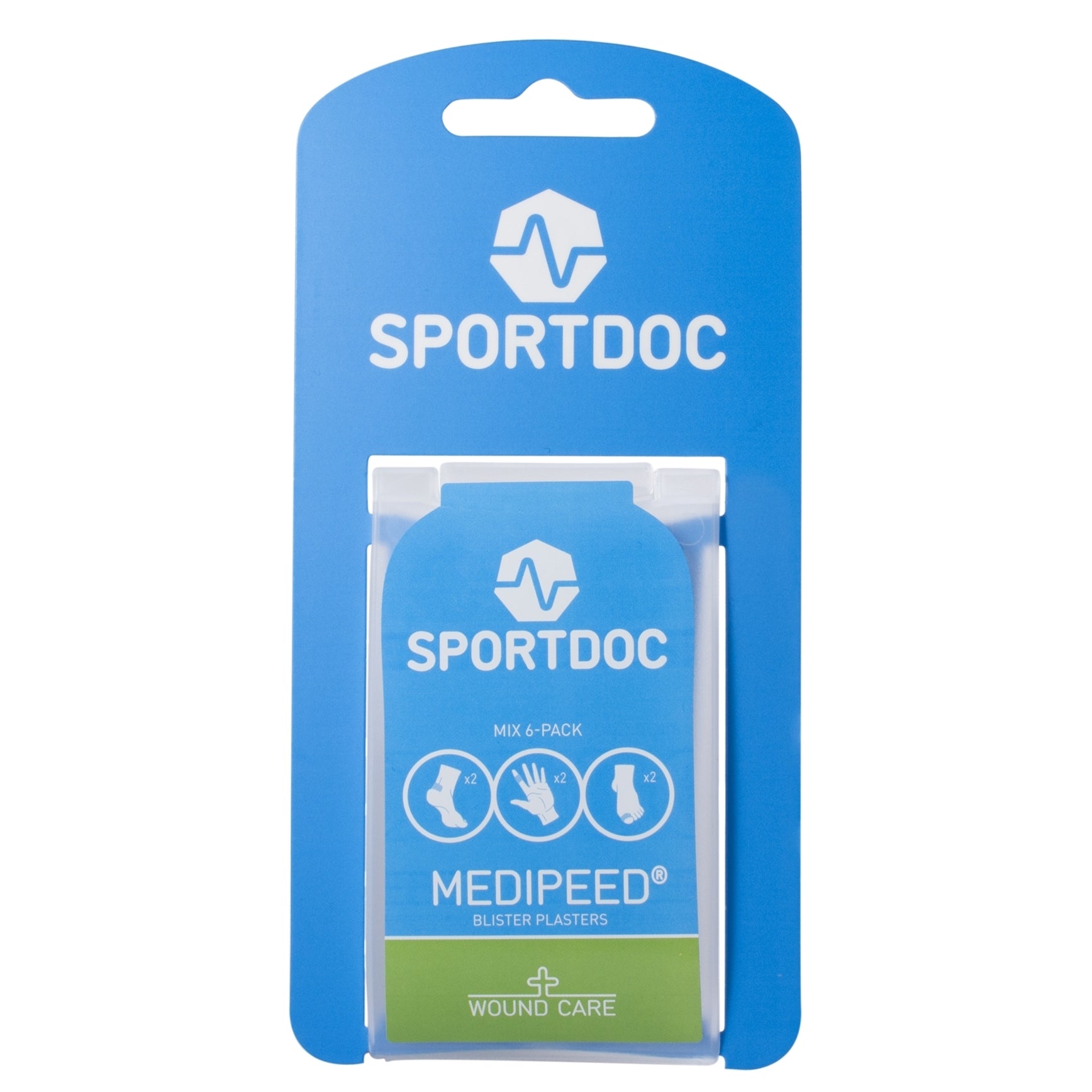 SportDoc Skavsårsplåster Medipeed Mix (6-pack)