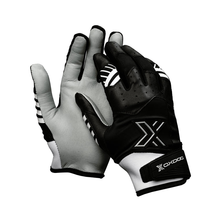 Oxdog Xguard Top Goalie Glove Skin Black, Svarta målvaktshandskar från Oxdog